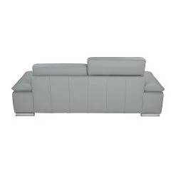 Fredriks Sofa Masca (3-Sitzer) - Kunstleder Grau -Wohnzimmermöbel boutique en ligne sofa masca 3 sitzer kunstleder grau 513313