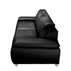 Fredriks Sofa Masca (3-Sitzer) - Kunstleder Schwarz -Wohnzimmermöbel boutique en ligne sofa masca 3 sitzer kunstleder schwarz 513242