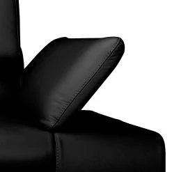 Fredriks Sofa Masca (3-Sitzer) - Kunstleder Schwarz -Wohnzimmermöbel boutique en ligne sofa masca 3 sitzer kunstleder schwarz 513250