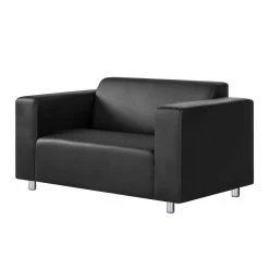 Mooved Sofa Oslo (2-Sitzer) - Kunstleder Schwarz