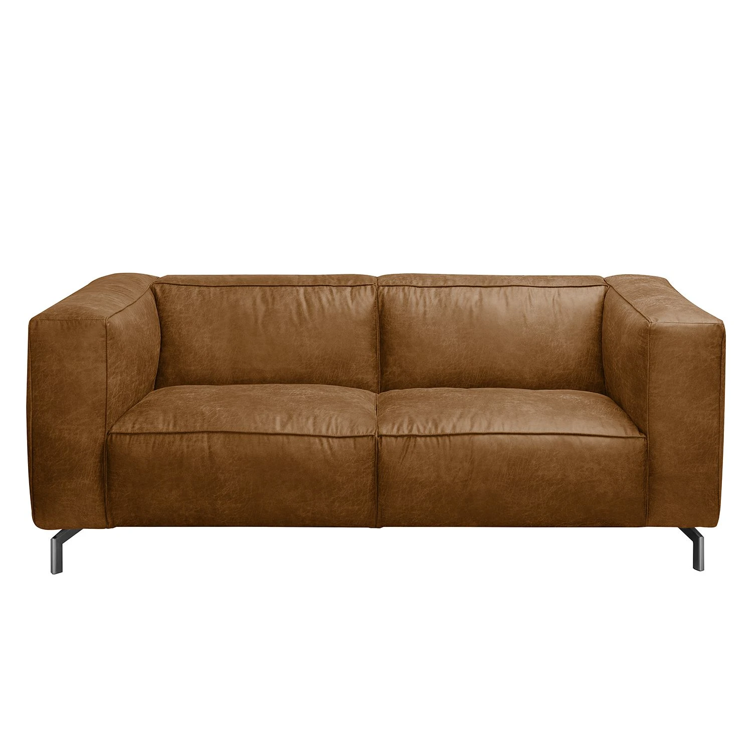 Ars manufacti Sofa Pentre (2-Sitzer) Antiklederlook - Nougat 3 Ars manufacti Sofa Pentre (2-Sitzer) Antiklederlook - Nougat – Bild 3