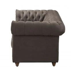 Maison Belfort Sofa Pintano (2-Sitzer) - Braungrau -Wohnzimmermöbel boutique en ligne sofa pintano 2 sitzer antiklederoptik braungrau 4895640