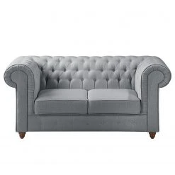 Maison Belfort Polstergarnitur Pintano (3-2-1) - Silbergrau -Wohnzimmermöbel boutique en ligne sofa pintano 2 sitzer webstoff silbergrau 4897564 1