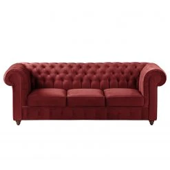 Maison Belfort Polstergarnitur Pintano (3-2-1) - Rot -Wohnzimmermöbel boutique en ligne sofa pintano 3 sitzer samt rot 4897780