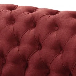 Maison Belfort Polstergarnitur Pintano (3-2-1) - Rot -Wohnzimmermöbel boutique en ligne sofa pintano 3 sitzer samt rot 4897796