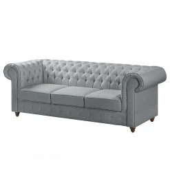 Maison Belfort Sofa Pintano (3-Sitzer) - Silbergrau