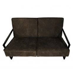 Ars manufacti Polstergarnitur Rhode (3-2) - Braungrau -Wohnzimmermöbel boutique en ligne sofa rhode 2 sitzer antiklederlook braungrau 4863488