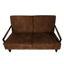 Wohnzimmermöbel boutique en ligne -Wohnzimmermöbel boutique en ligne sofa rhode 2 sitzer antiklederlook mittelbraun 4863472