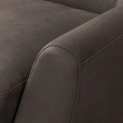 Ars manufacti Sofa Rometta (3-Sitzer) - Braungrau -Wohnzimmermöbel boutique en ligne sofa rometta 3 sitzer antiklederlook braungrau 4925564
