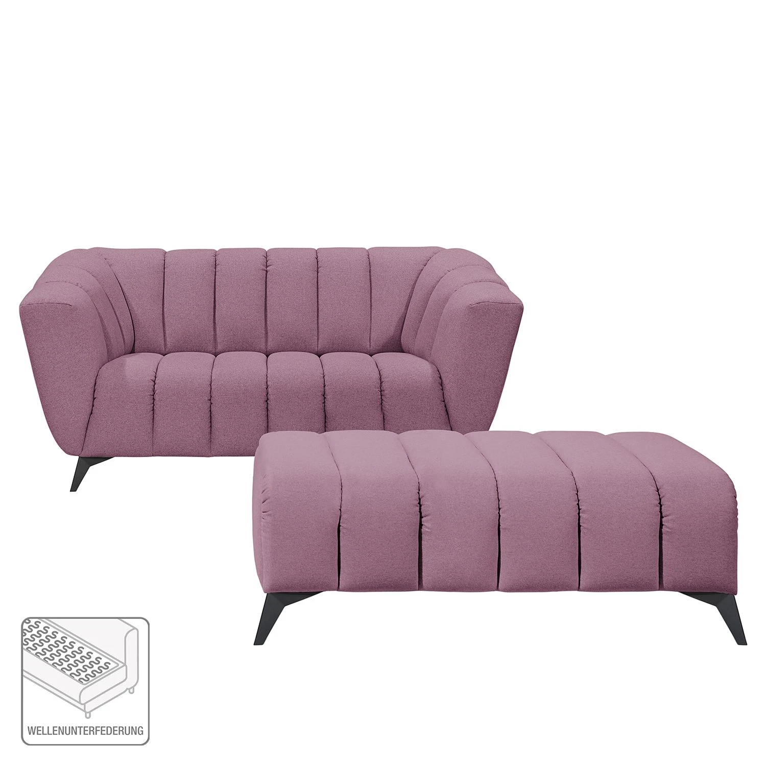 Fredriks Sofa Salou (2-Sitzer) Webstoff 2 Fredriks Sofa Salou (2-Sitzer) Webstoff – Bild 2