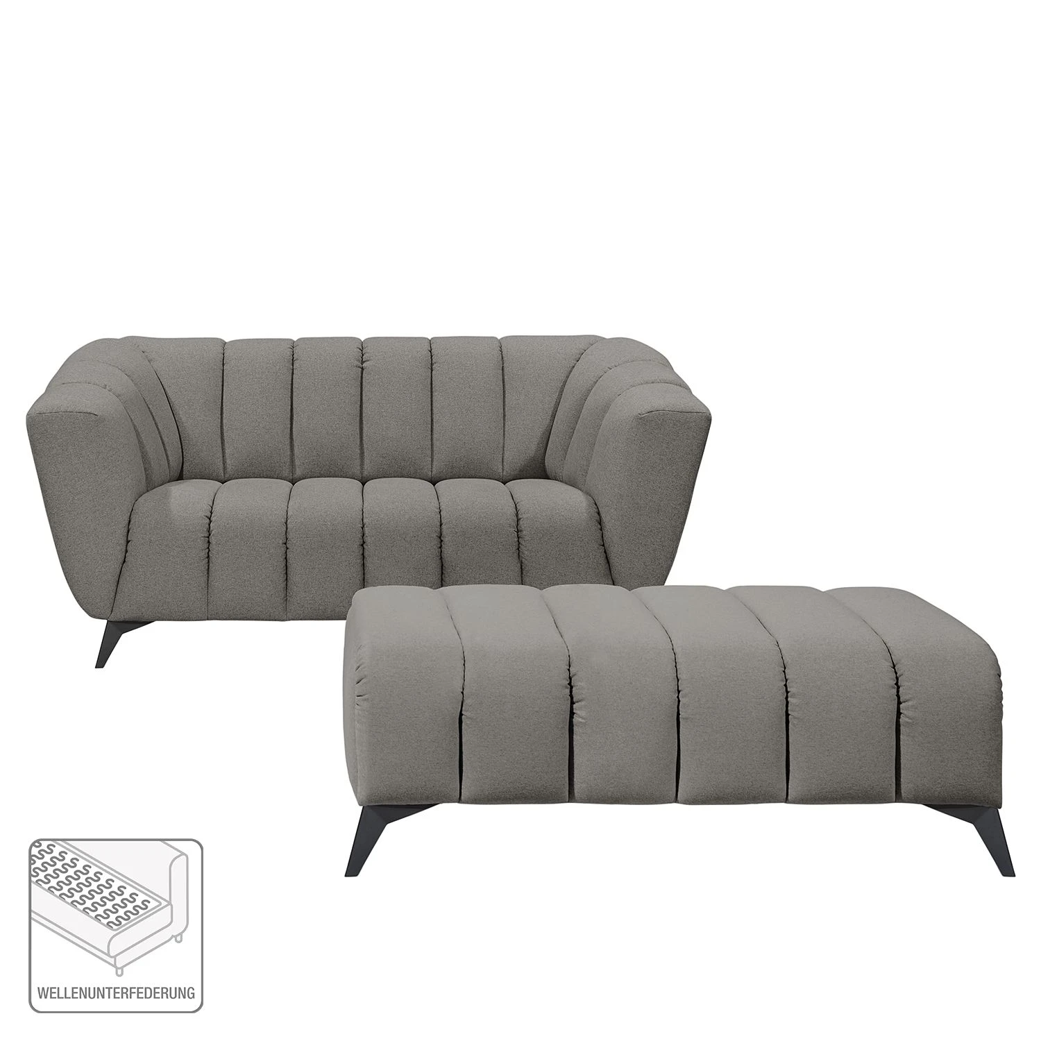 Fredriks Sofa Salou (2-Sitzer) Webstoff 2 Fredriks Sofa Salou (2-Sitzer) Webstoff – Bild 2