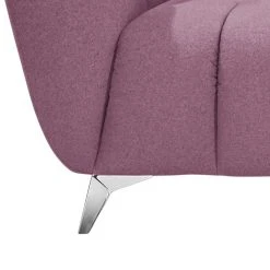 Fredriks Sofa Salou (3-Sitzer) Webstoff -Wohnzimmermöbel boutique en ligne sofa salou 3 sitzer webstoff ohne hocker chrom mauve 5116368