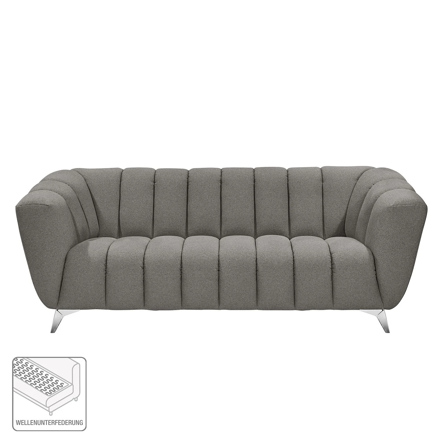 Fredriks Sofa Salou (3-Sitzer) Webstoff 2 Fredriks Sofa Salou (3-Sitzer) Webstoff – Bild 2