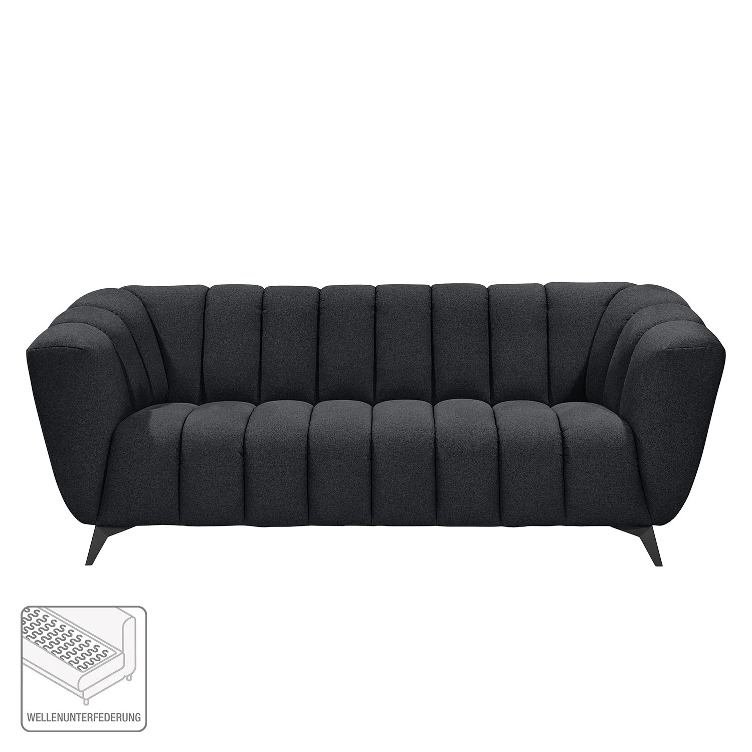 Fredriks Sofa Salou (3-Sitzer) Webstoff 2 Fredriks Sofa Salou (3-Sitzer) Webstoff – Bild 2