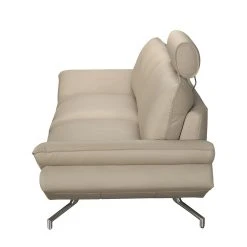 Loftscape Sofa Sharon (2,5-Sitzer) Echtleder Beige - Kopfstütze verstellbar -Wohnzimmermöbel boutique en ligne sofa sharon 2 5 sitzer echtleder beige 415797