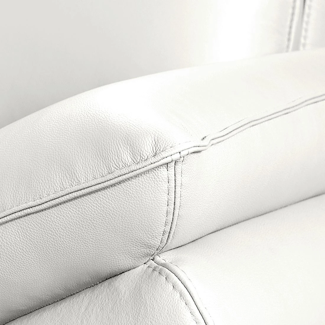 Loftscape Sofa Sharon (2,5-Sitzer) Echtleder Weiß - Keine Funktion 3 Loftscape Sofa Sharon (2,5-Sitzer) Echtleder Weiß - Keine Funktion – Bild 3