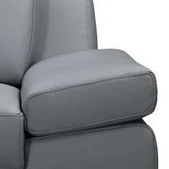 Loftscape Sofa Silvano (2,5-Sitzer) - Kunstleder Grau - Kopfstütze verstellbar -Wohnzimmermöbel boutique en ligne sofa silvano 2 5 sitzer kunstleder grau 443520