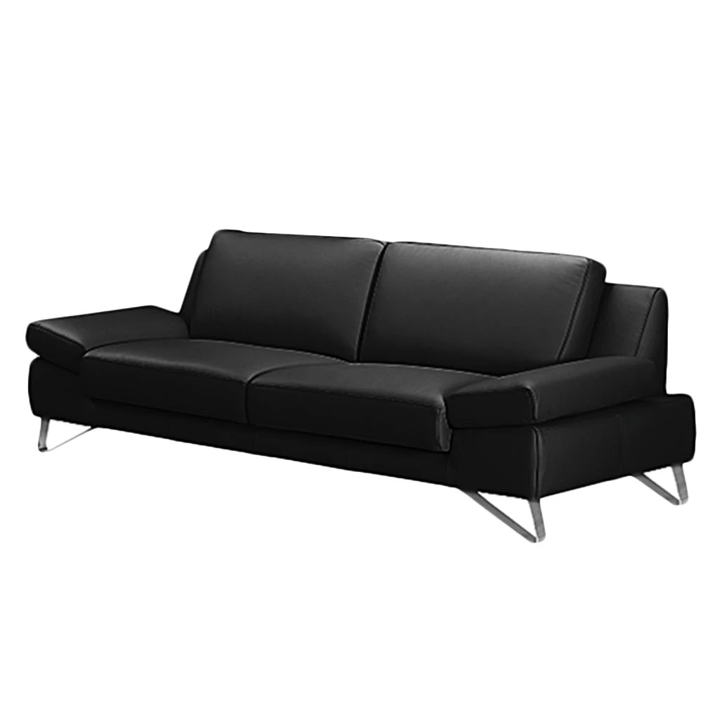 Loftscape Sofa Silvano (2,5-Sitzer) Kunstleder - Schwarz - Keine Funktion 1 Loftscape Sofa Silvano (2,5-Sitzer) Kunstleder - Schwarz - Keine Funktion