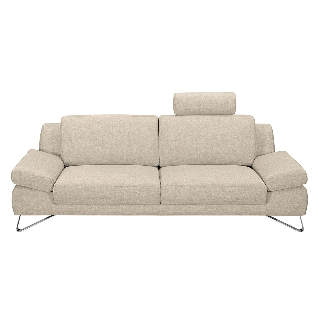 Loftscape Sofa Silvano (2,5-Sitzer) Webstoff Beige - Keine Funktion 2 Loftscape Sofa Silvano (2,5-Sitzer) Webstoff Beige - Keine Funktion – Bild 2