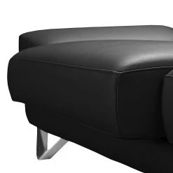 Loftscape Sofa Silvano (3-Sitzer) Echtleder - Schwarz - Kopfstütze verstellbar -Wohnzimmermöbel boutique en ligne sofa silvano 3 sitzer echtleder schwarz 444165