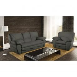 Modoform Schlafsofa Torsby - Echtleder Anthrazit -Wohnzimmermöbel boutique en ligne sofa torsby 3 sitzer echtleder anthrazit 4790128