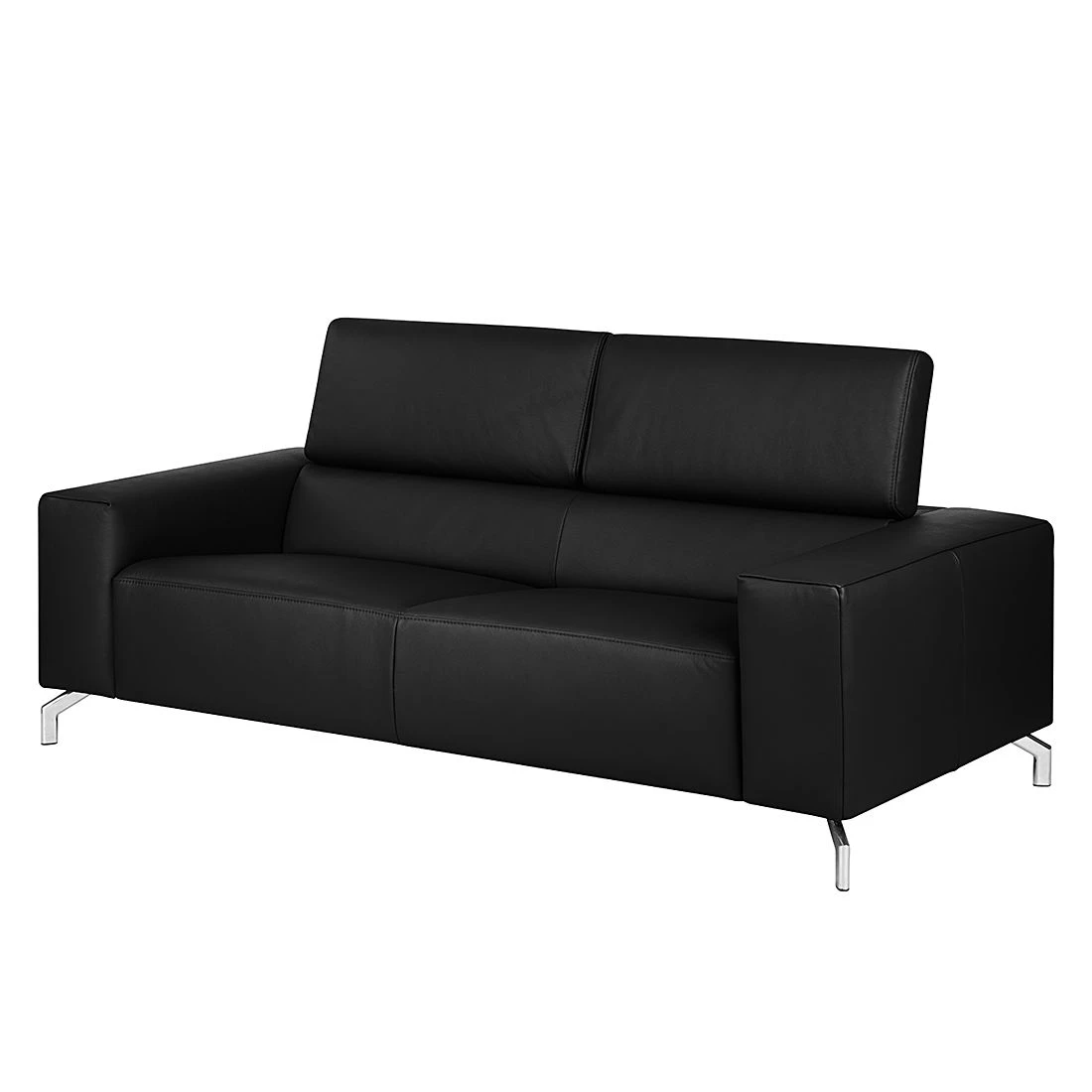 Loftscape Sofa Varberg (2,5-Sitzer) Echtleder - Schwarz 1 Loftscape Sofa Varberg (2,5-Sitzer) Echtleder - Schwarz