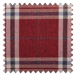 Max Winzer Ohrensessel Verita - Strukturstoff - Rot kariert -Wohnzimmermöbel boutique en ligne sofa verita 2 5 sitzer strukturstoff rot kariert 5005264 1