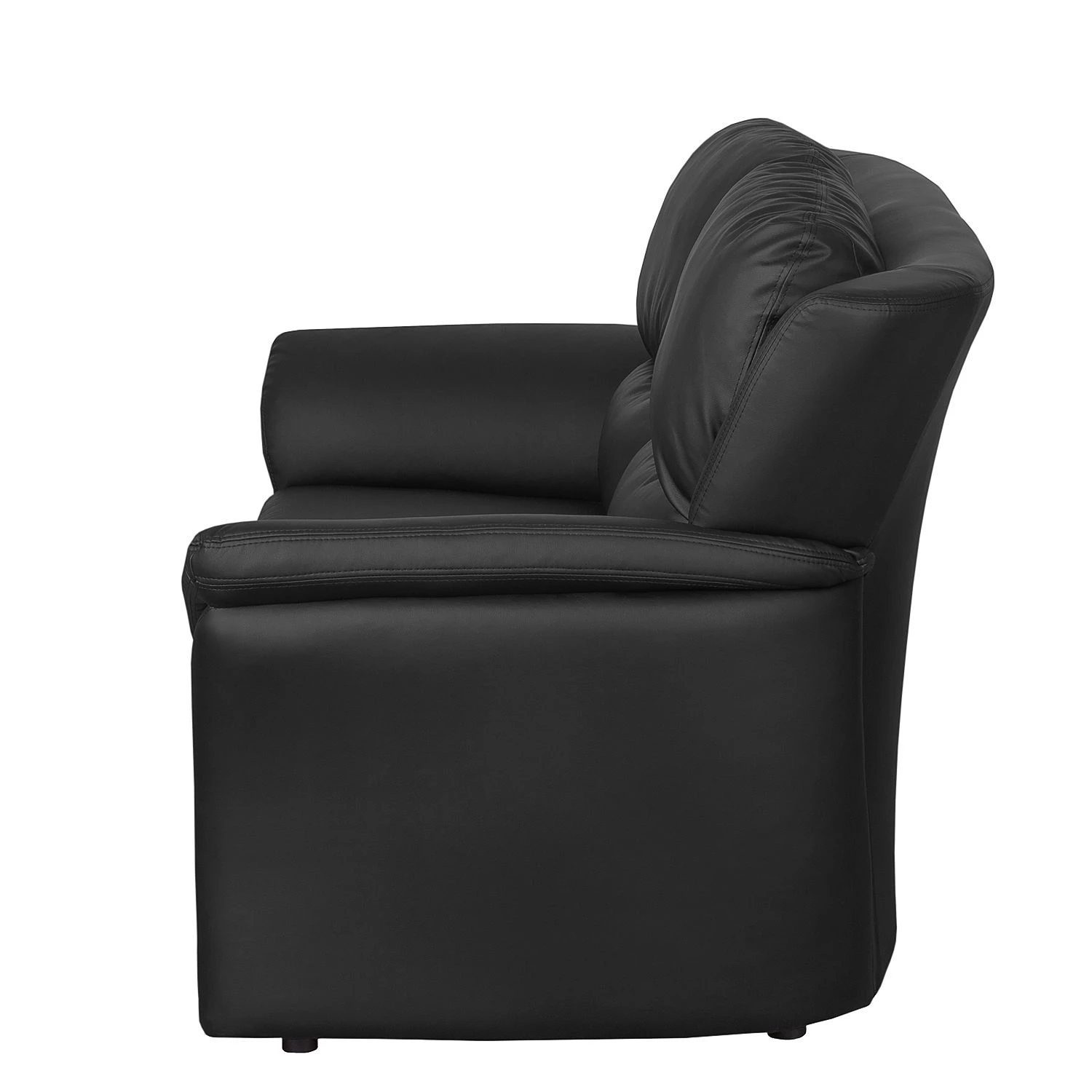 Modoform Sofa Windom (2-Sitzer) - Kunstleder - Schwarz 4 Modoform Sofa Windom (2-Sitzer) - Kunstleder - Schwarz – Bild 4