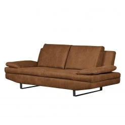 Fredriks Sofa Yovanna (3-Sitzer) Antiklederlook - Cognac
