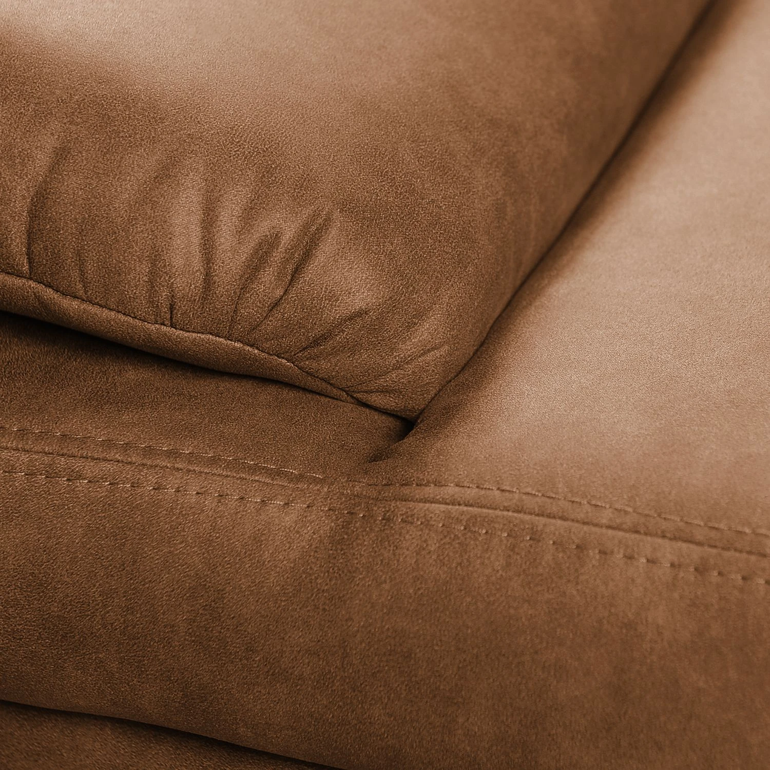 Fredriks Sofa Yovanna (3-Sitzer) Antiklederlook - Cognac 8 Fredriks Sofa Yovanna (3-Sitzer) Antiklederlook - Cognac – Bild 8
