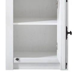 Maison Belfort Wohnwand Geestland III (4-teilig) - Pinie Weiß Dekor -Wohnzimmermöbel boutique en ligne standvitrine geestland pinie weiss dekor 4535452 1