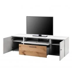 GWINNER TV-Lowboard Anzio I - Matt Weiß / Balkeneiche 10 GWINNER TV-Lowboard Anzio I - Matt Weiß / Balkeneiche -Wohnzimmermöbel boutique en ligne tv lowboard anzio i 4524392