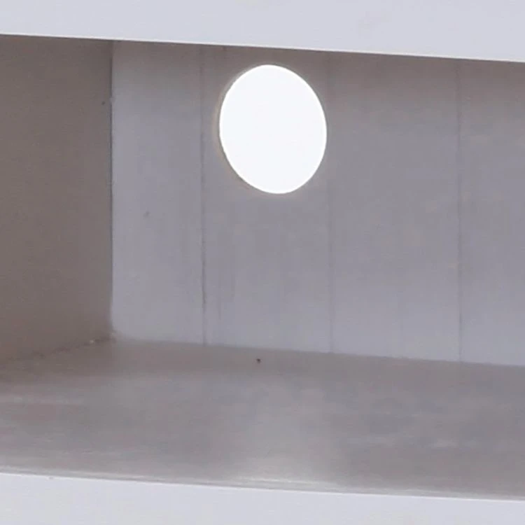 Maison Belfort TV-Lowboard Doral - Akazie teilmassiv - Braun / Weiß 4 Maison Belfort TV-Lowboard Doral - Akazie teilmassiv - Braun / Weiß – Bild 4