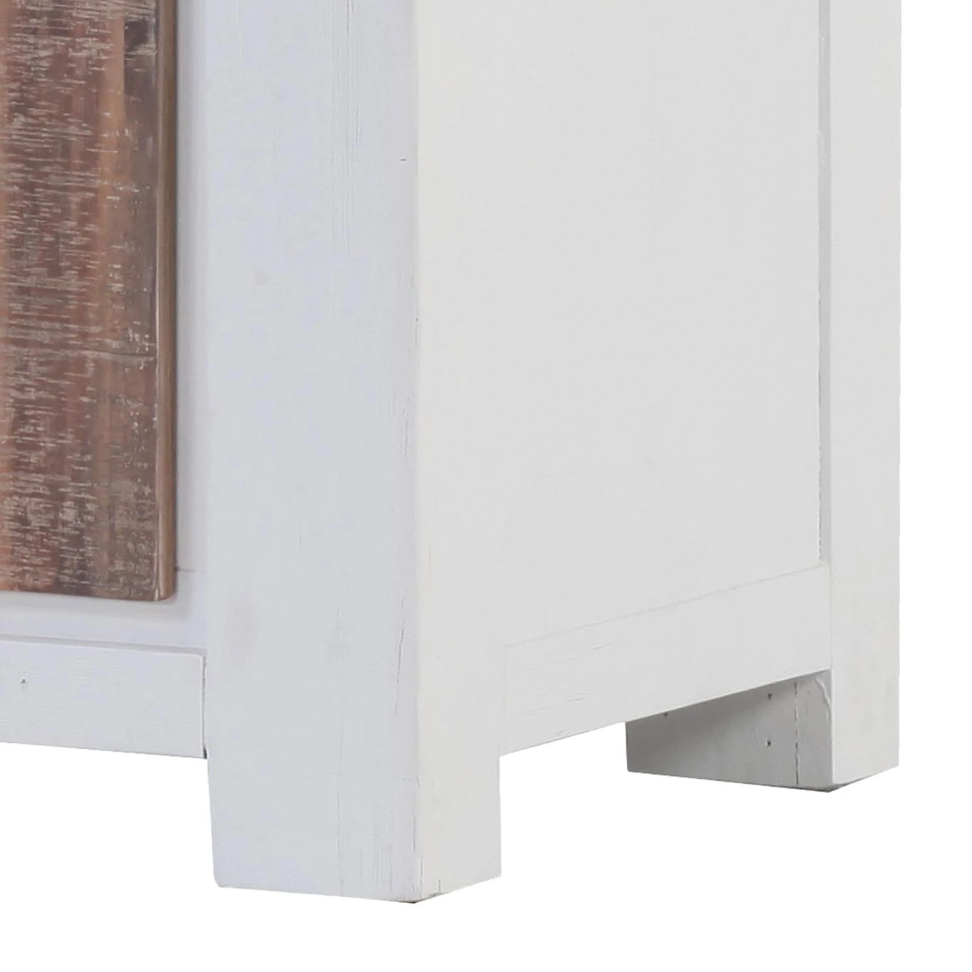 Maison Belfort TV-Lowboard Doral - Akazie teilmassiv - Braun / Weiß 5 Maison Belfort TV-Lowboard Doral - Akazie teilmassiv - Braun / Weiß – Bild 5