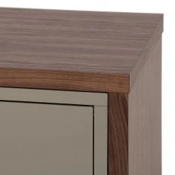 Temahome TV-Lowboard Echo - Grau / Walnuss -Wohnzimmermöbel boutique en ligne tv lowboard echo weiss walnuss 3955160