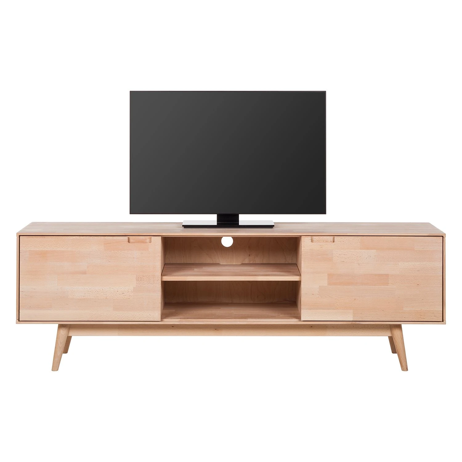Mørteens TV-Lowboard Finsby - Buche massiv 3 Mørteens TV-Lowboard Finsby - Buche massiv – Bild 3