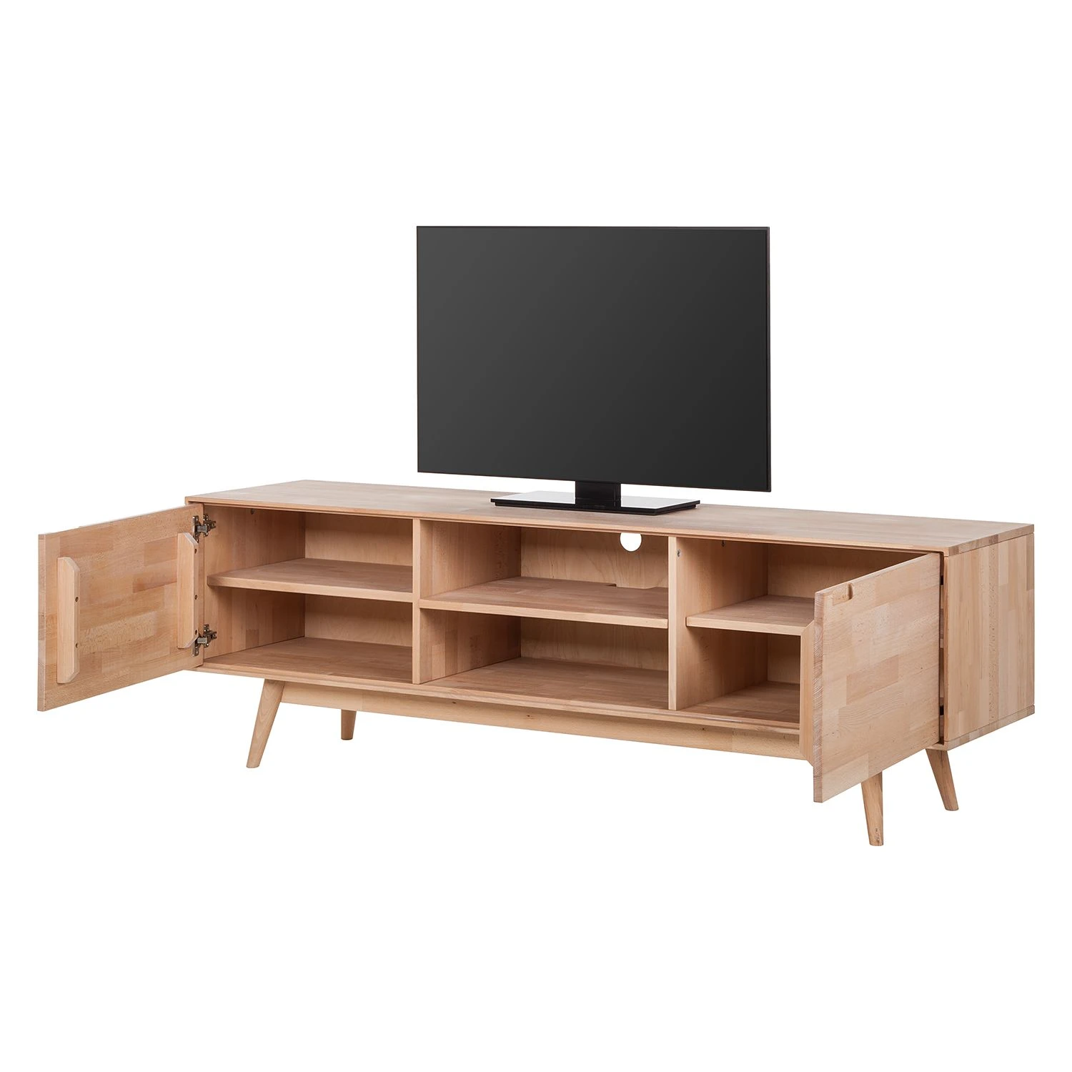 Mørteens TV-Lowboard Finsby - Buche massiv 5 Mørteens TV-Lowboard Finsby - Buche massiv – Bild 5