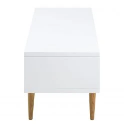 Mørteens TV-Lowboard Roskilde - Esche teilmassiv - Weiß -Wohnzimmermöbel boutique en ligne tv lowboard roskilde esche teilmassiv weiss 4065024