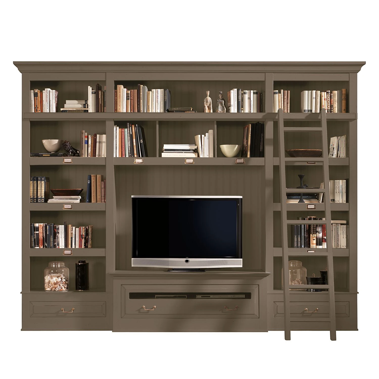 Maison Belfort TV-Wand Azjana I - Granit - Mit Leiter 2 Maison Belfort TV-Wand Azjana I - Granit - Mit Leiter – Bild 2