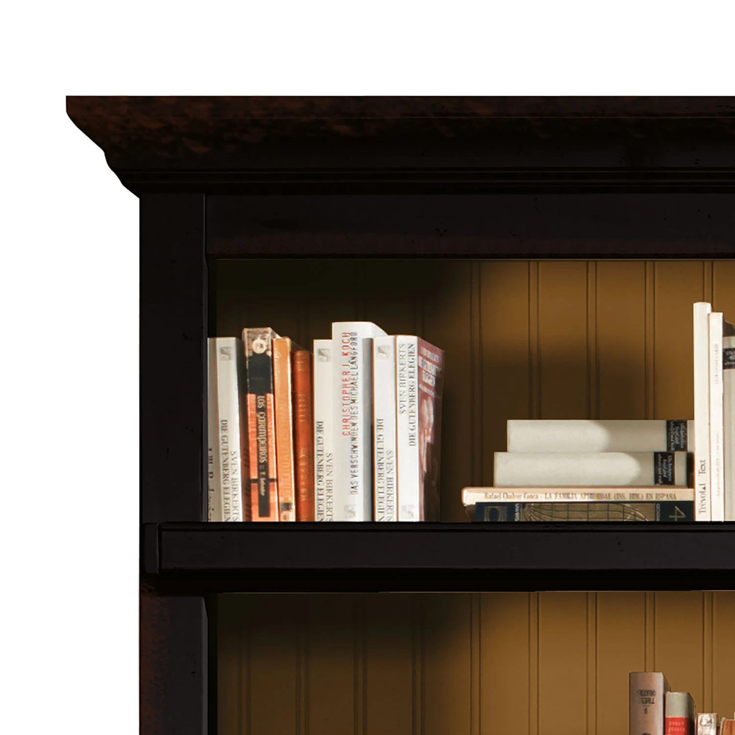 Maison Belfort TV-Wand Azjana I - Schwarz / Pinie Honig - Mit Leiter 3 Maison Belfort TV-Wand Azjana I - Schwarz / Pinie Honig - Mit Leiter – Bild 3