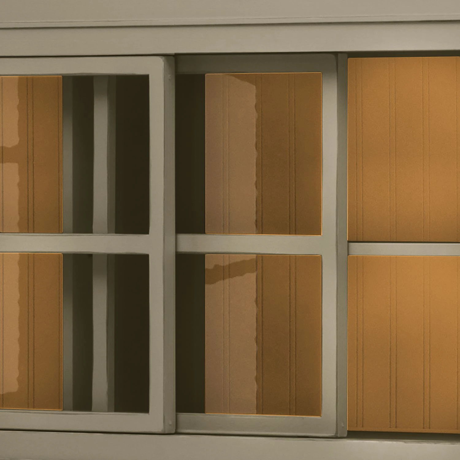 Maison Belfort Vitrinenschrank Azjana - Granit / Pinie Honig 6 Maison Belfort Vitrinenschrank Azjana - Granit / Pinie Honig – Bild 6