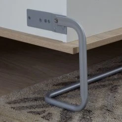 Loftscape Schrankbett-Kombination Godia II - Weiß / Eiche Sonoma Dekor - Bonellfederkernmatratze -Wohnzimmermöbel boutique en ligne wandklappbett kombination godia ii bonellfederkernmatratze weiss eiche sonoma dekor 1722958