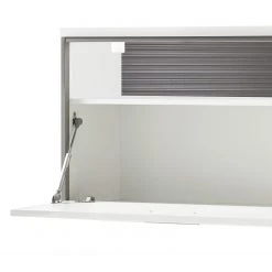 Loftscape Hängeregal Arco II - Hochglanz Weiß / Grau -Wohnzimmermöbel boutique en ligne wohnwand arco i 4 teilig hochglanz weiss grau 4711080 1