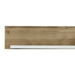 Loftscape Wandboard Aulby - Weiß -Wohnzimmermöbel boutique en ligne wohnwand aulby i 4 teilig inkl beleuchtung matt weiss eiche dekor 4715332