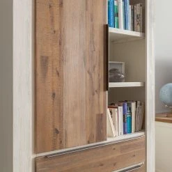 Maison Belfort Wohnwand Doral (3-teilig) - Akazie teilmassiv - Weiß / Akazie 13 Maison Belfort Wohnwand Doral (3-teilig) - Akazie teilmassiv - Weiß / Akazie -Wohnzimmermöbel boutique en ligne wohnwand doral 3 teilig akazie teilmassiv weiss akazie 3588897