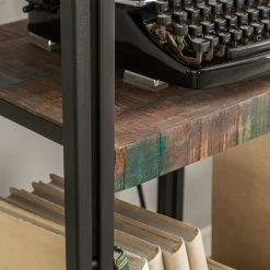 Red Living Wohnwand Factory - Mango massiv / Metall - Vintage Braun -Wohnzimmermöbel boutique en ligne wohnwand factory 3 teilig mango massiv metall vintage braun 3600929