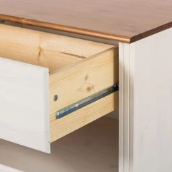 Maison Belfort Wohnwand Lillehammer I (3-teilig) - Kiefer massiv - Kiefer Weiß / Kiefer Honig 15 Maison Belfort Wohnwand Lillehammer I (3-teilig) - Kiefer massiv - Kiefer Weiß / Kiefer Honig -Wohnzimmermöbel boutique en ligne wohnwand lillehammer i 3 teilig kiefer massiv weiss kiefer 1655030