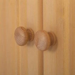 Maison Belfort Wohnwand Lillehammer III (3-teilig) - Kiefer massiv - Kiefer Natur -Wohnzimmermöbel boutique en ligne wohnwand lillehammer iii 3 teilig kiefer massiv kiefer 1655226