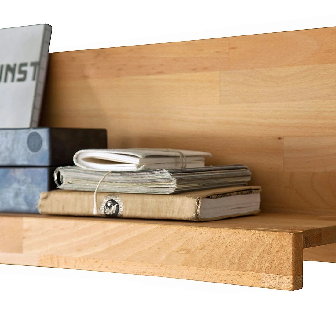 Ars Natura Wohnwand Majona (4-teilig) - Kernbuche 8 Ars Natura Wohnwand Majona (4-teilig) - Kernbuche – Bild 8