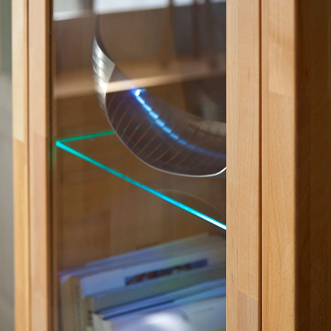 Ars Natura Wohnwand Majona (4-teilig) - Kernbuche 7 Ars Natura Wohnwand Majona (4-teilig) - Kernbuche – Bild 7